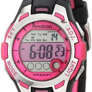 Armitron Sport Women's Digital Chronograph Resin Strap Watch